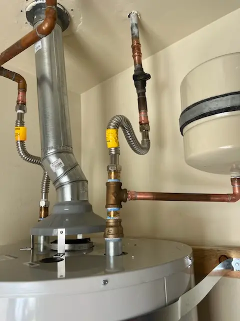 Water heater installation and plumbing repair in Clarks Village